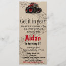 Search for monster truck invitations Party