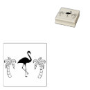 Search for palm trees rubber stamps Flamingo
