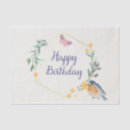 Search for happy birthday tissue paper Garden