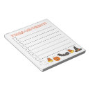 Search for halloween notepads Bat