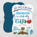 Search for fishing birthday invitations The big one