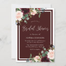 Search for blush floral bridal shower invitations Elegant