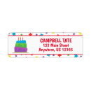 Search for confetti return address labels Party