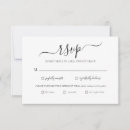 Search for plain white rsvp cards Minimalist