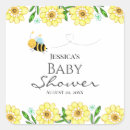 Search for bee envelope seals Baby shower