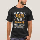 Search for 54 birthday tshirts 1968