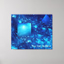 Search for blue and silver canvas prints Metal