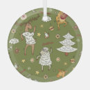 Search for animal christmas tree decorations Vintage