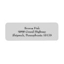 Search for plain grey labels Simple