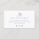 Search for blue butterfly business cards Elegant