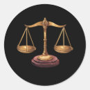 Search for attorney round stickers Law practice