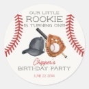 Search for baseball party stickers For kids