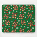 Search for red snowflake mousepads Pattern