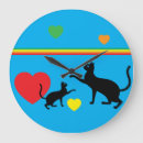 Search for cat clocks For cat lovers