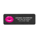 Search for lip print return address labels Makeup