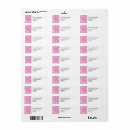 Search for lacy return address labels Couple