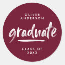 Search for modern graduation stickers Simple