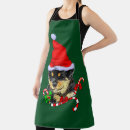 Search for puppys aprons Xmas