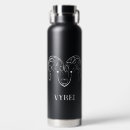 Search for goat water bottles Black and white