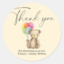 Search for teddy bear party stickers Gender neutral baby shower