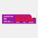 Search for old age bumper stickers Aging