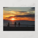 Search for beach at sunset postcards California