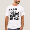 Search for lazy cat tshirts Nap