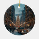 Search for street christmas tree decorations New york city