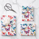 Search for butterfly wrapping paper Watercolor