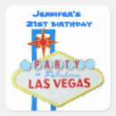 Search for vegas birthday stickers Las