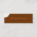 Search for biting business cards Food