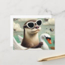 Search for swans postcards Adorable