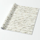 Search for french script wrapping paper Paris