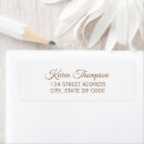Search for elegant return address labels Simple