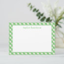 Search for childrens note cards Gingham