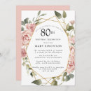 Search for pink rose invitations Feminine
