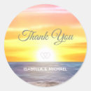 Search for two hearts wedding stickers Elegant