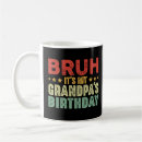 Search for grandson birthday mugs Grandpa