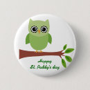 Search for st patrick s day badges Four leaf clover
