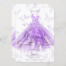Search for purple dress birthday invitations Sparkle