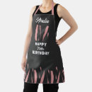 Search for 70th birthday party supplies aprons For her