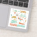 Search for vintage camper stickers Travel