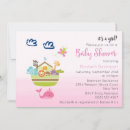 Search for zoo baby girl shower invitations It's a girl