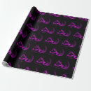Search for purple skulls wrapping paper Spooky