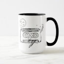 Search for cassette mugs Illustration