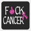 Search for f cancer stickers Warrior