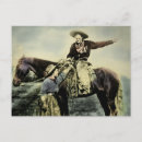 Search for wild west postcards Cowboy