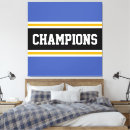 Search for classy canvas prints Blue