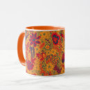 Search for orange tulip mugs Floral pattern