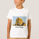 Search for african lion tshirts King